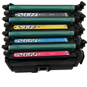 Original HP Multipack CE260X | CE263A | CE262A | CE261A Farbe: Schwarz | Magenta | Yellow | Cyan ca. 60.000 Seiten