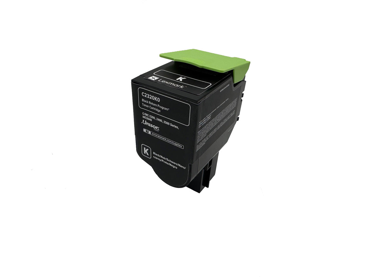 Lexmark Original Toner C2320K0 Farbe: Black ca. 1.000 Seiten für C2325dw / C2425dw / C2535dw wb