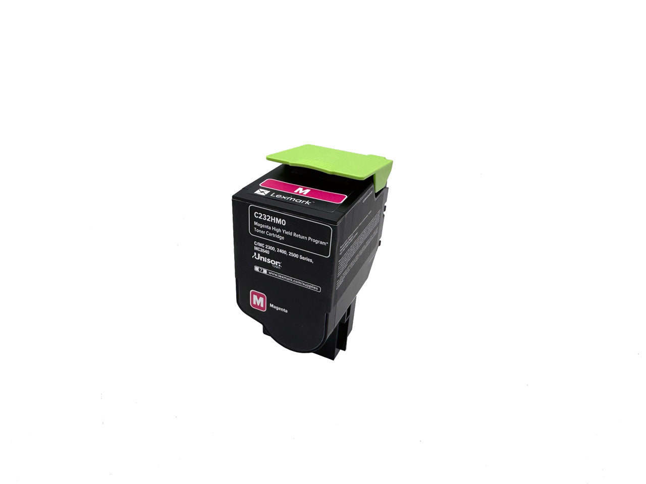 Lexmark Original Toner C232HM0 Farbe: Magenta ca. 2.300 Seiten für C2325dw / C2425dw / C2535dw wb
