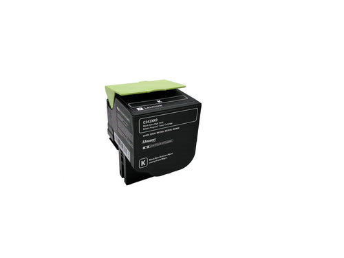 Original Lexmark Toner C242XK0 High Yield Farbe: Schwarz ca. 6.000 Seiten für C 2425 | C 2535 | MC 2425 | MC 2535 | MC 2640 Serie