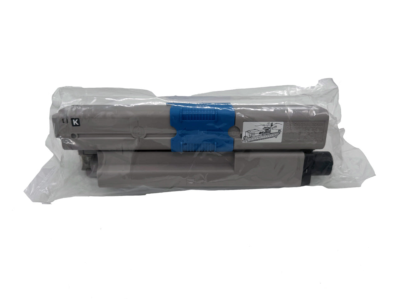 Original OKI Toner 44469803 Farbe: Black ca. 3.500 Seiten für OKI C310dn I C510dn I C530dn usw. wb