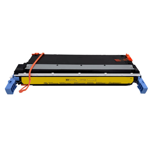 Original Toner HP-C9732A / 645A Farbe: Yellow ca. 12.000 Seiten für Color LaserJet 5500 und 5550 Serie