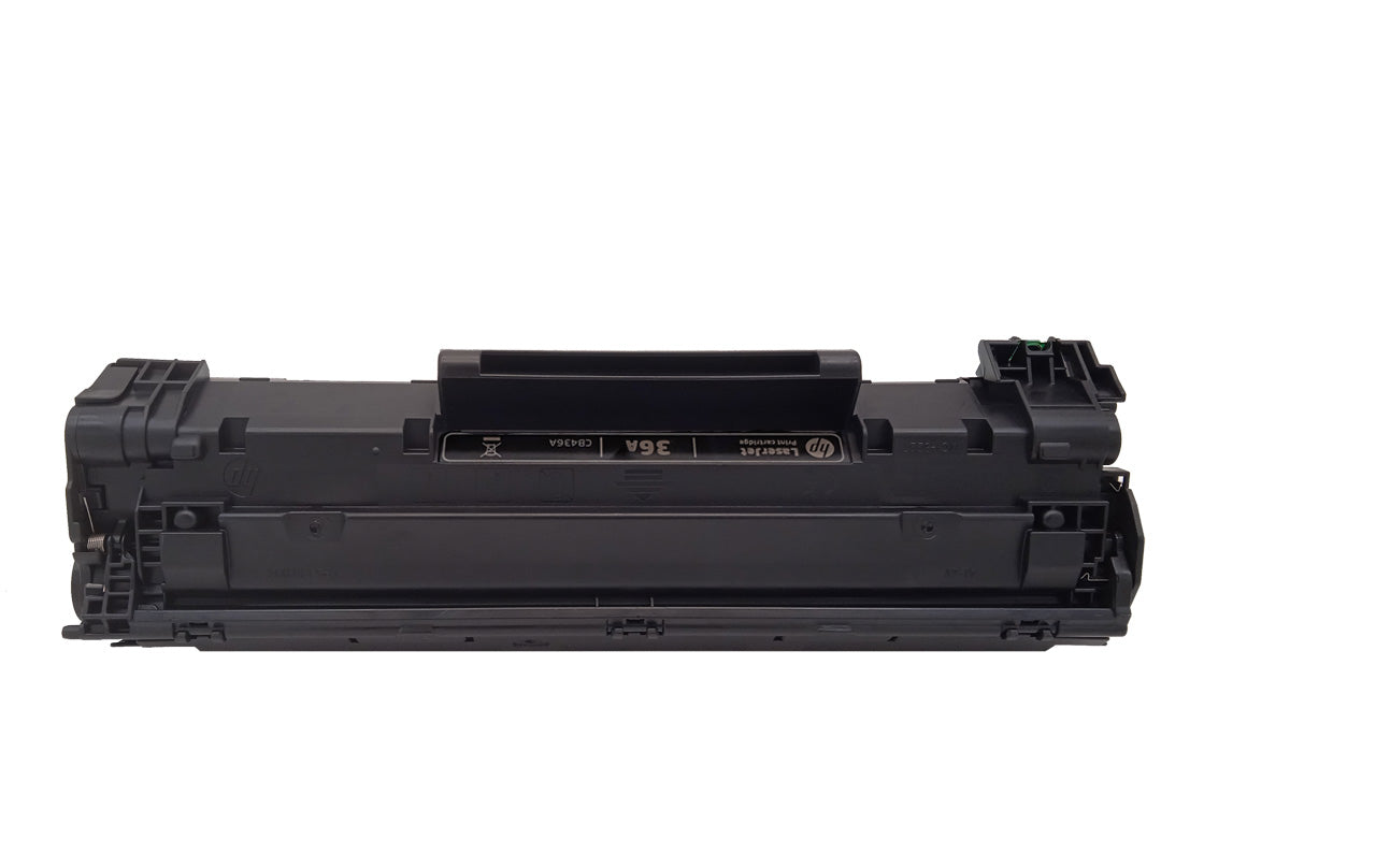 Original HP 36A Toner (CB436A) Farbe: Schwarz ca. 2.000 Seiten für LaserJet P1505 P1505n P1506 M1120 MFP M1120n usw. wb