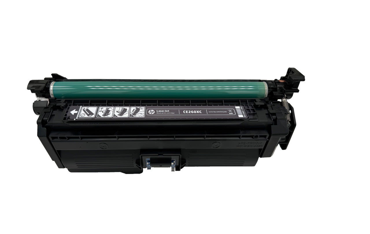 HP Original Toner 649X (CE260X) Farbe: Schwarz ca. 17.000 Seiten für HP Color LaserJet Enterprise CP 4025 / 4525 Serie wb