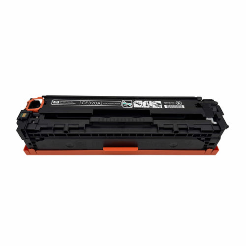 Original HP CE320A Tonerkartusche Schwarz – ca. 2.200 Seiten – für Color LaserJet Pro CP1525 und CM1415 Serie