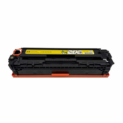 Original HP Toner CE322A (128A) Farbe: Yellow ca. 1.300 Seiten für Color LaserJet Pro CP1525 und CM1415 Serie
