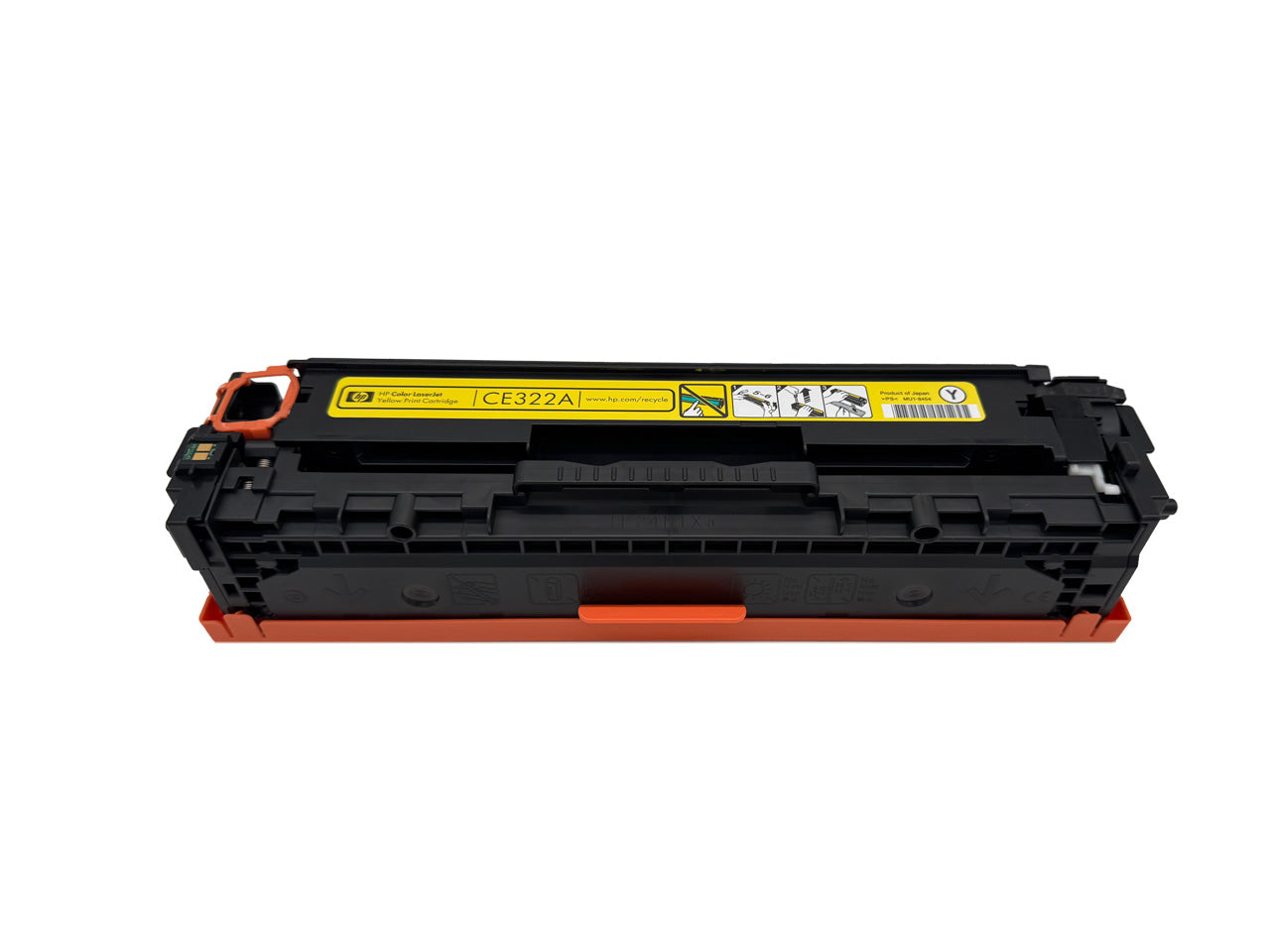 HP Original Toner CE322A (128A) Farbe: Yellow ca. 1.300 Seiten für Color LaserJet Pro CP1525 und CM1415 Serie wb