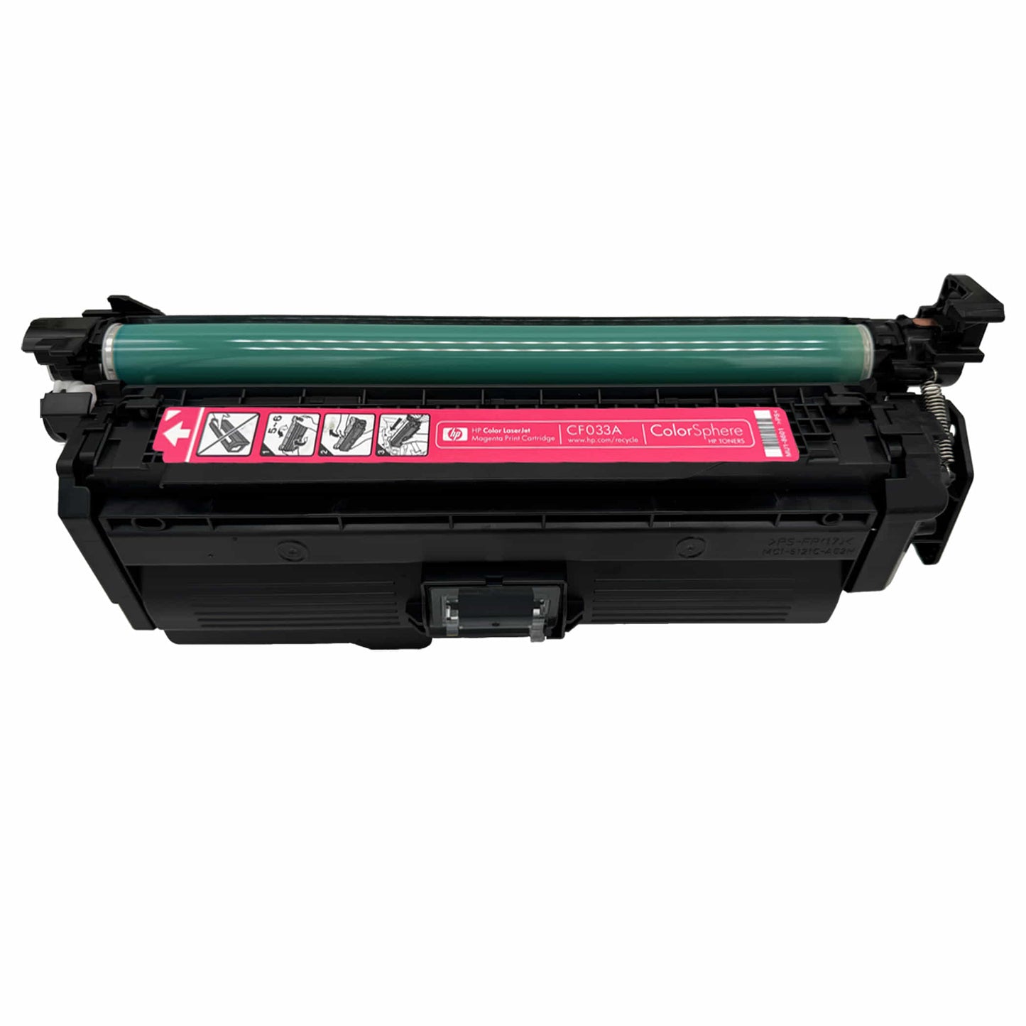 Original Toner HP 646A (CF033A) Farbe: Magenta ca. 12.500 Seiten für Color LaserJet Enterprise CM 4540 MFP usw.