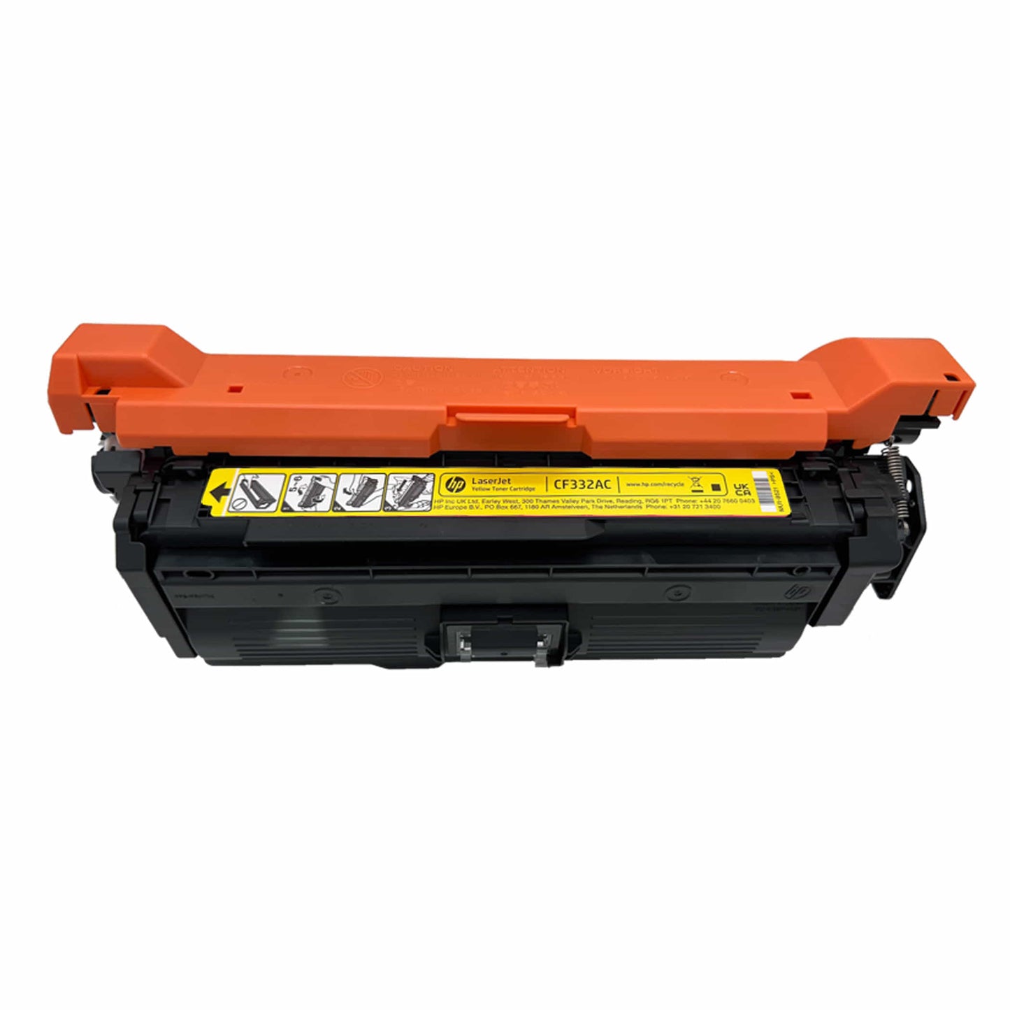 Original HP Toner 654A (CF332A) Farbe: Yellow ca. 15.000 Seiten für Color LaserJet Enterprise M 651 Serie usw.