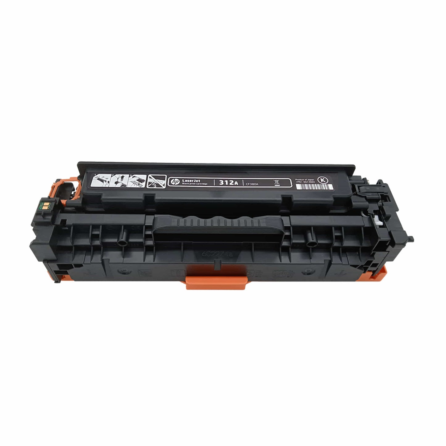 Original Toner HP 312A schwarz (CF380A) Farbe: Schwarz ca. 2.400 Seiten für Color LaserJet Pro MFP M 476 usw.