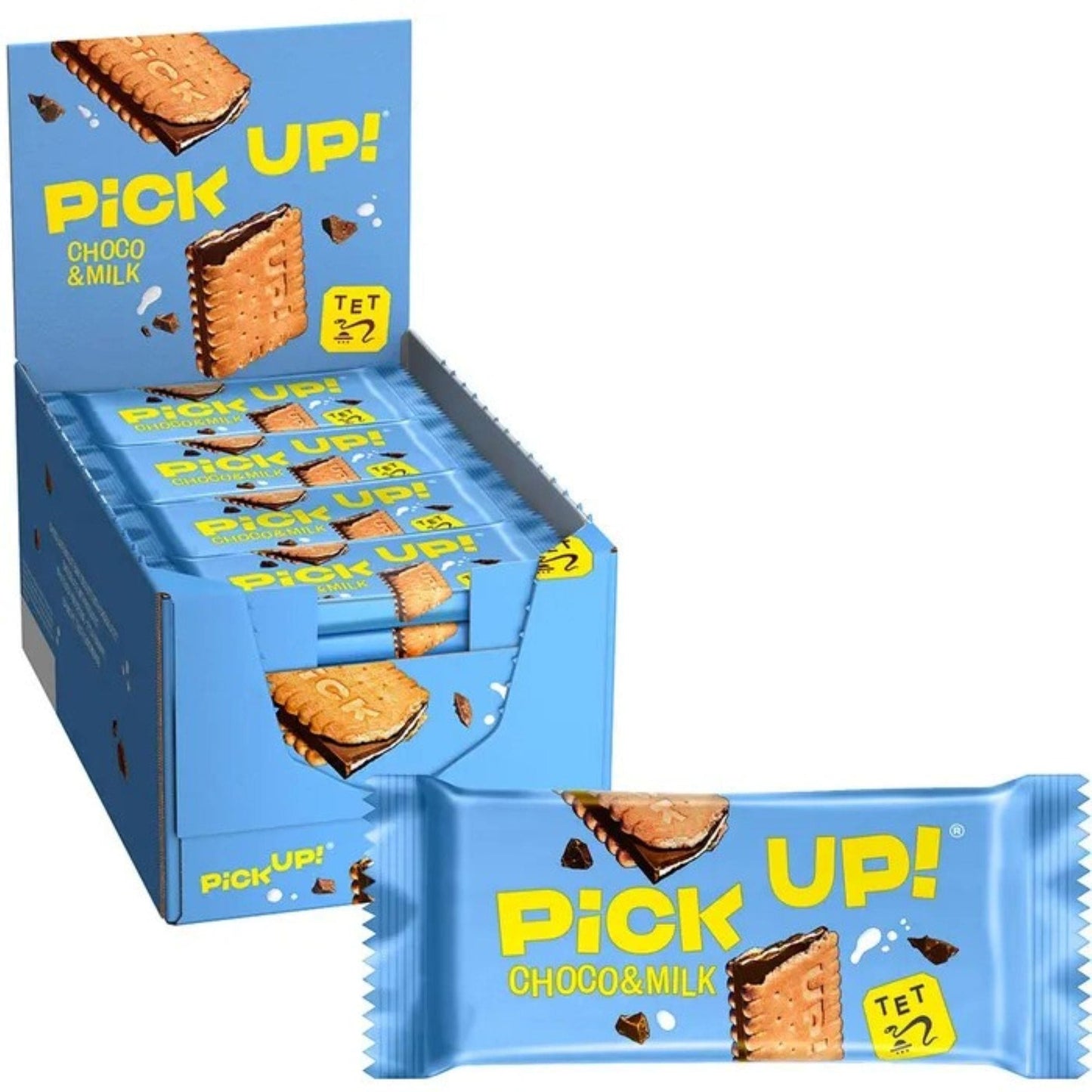 Leibniz Kekse PiCK UP! Choco & Milk & Keks , 28g, 24 Stück