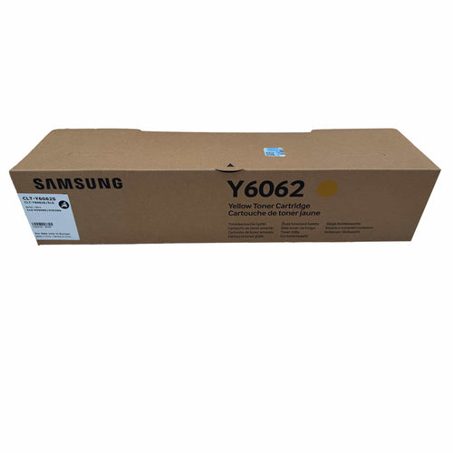 Original HP | Samsung CLT-Y6062S/ELS | SS706A Farbe: Yellow ca. 20.000 Seiten für MultiXpress C 9350 | CLX 9350 Serie
