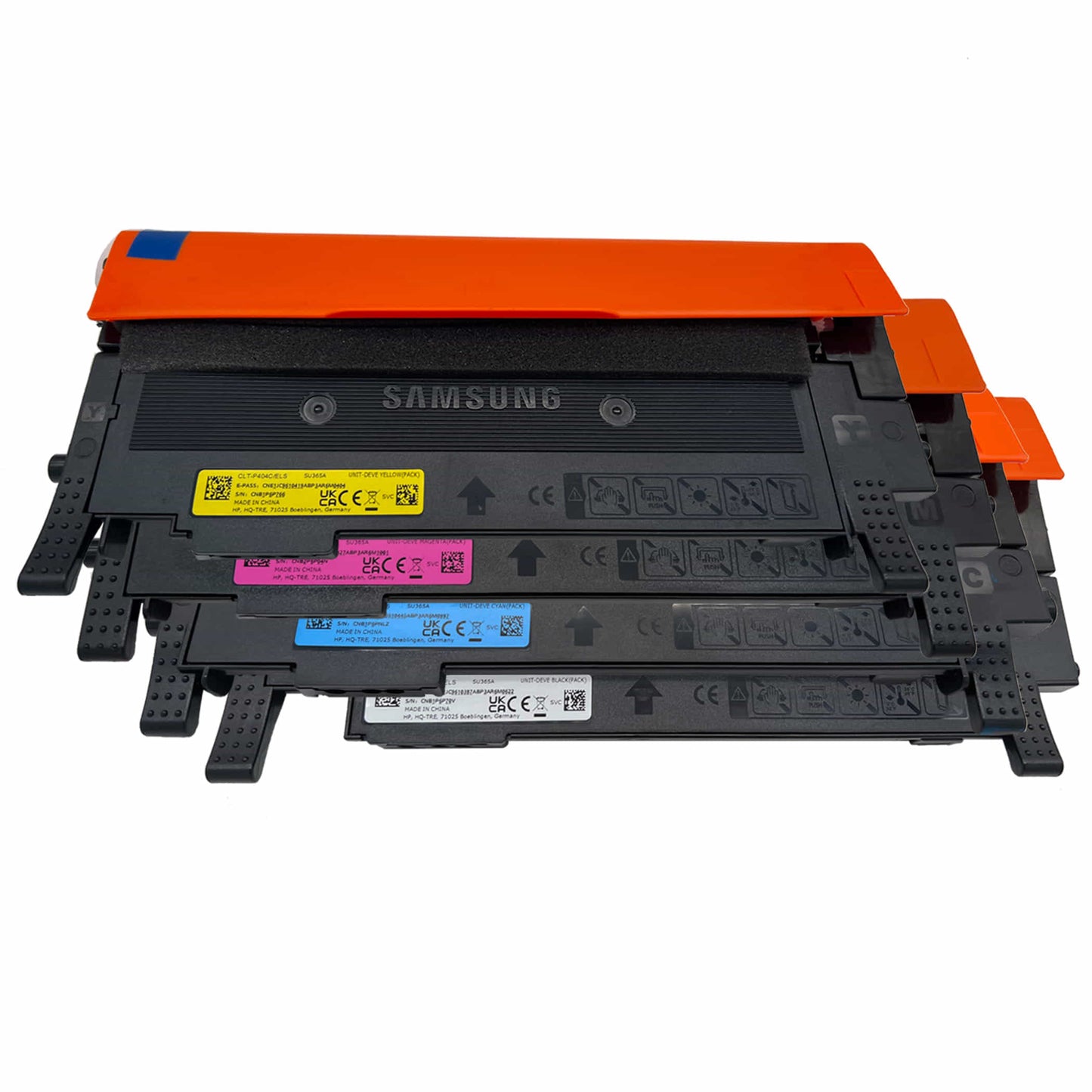 Samsung (HP) Originaltoner Multipack (4 Toner) CLT-P404C/ELS (SU365A) je 1 x Schwarz|Cyan|Magenta|Yellow