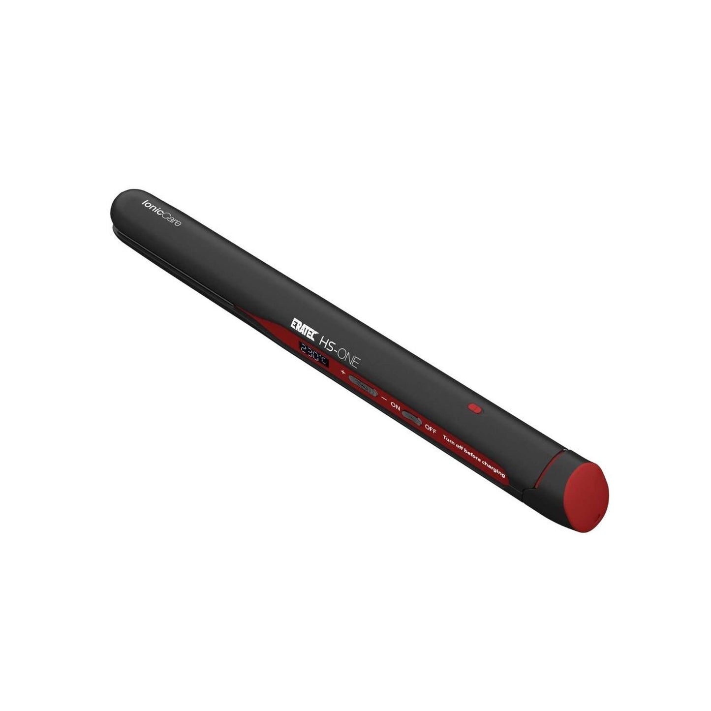 Eratec Kabelloser Aufladbare Akku Haarglätter HS-ONE + USB-C Ladekabel