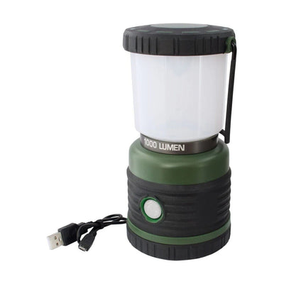 Eurotrail Campinglamp Leon 1000 - LED USB Wiederaufladbar