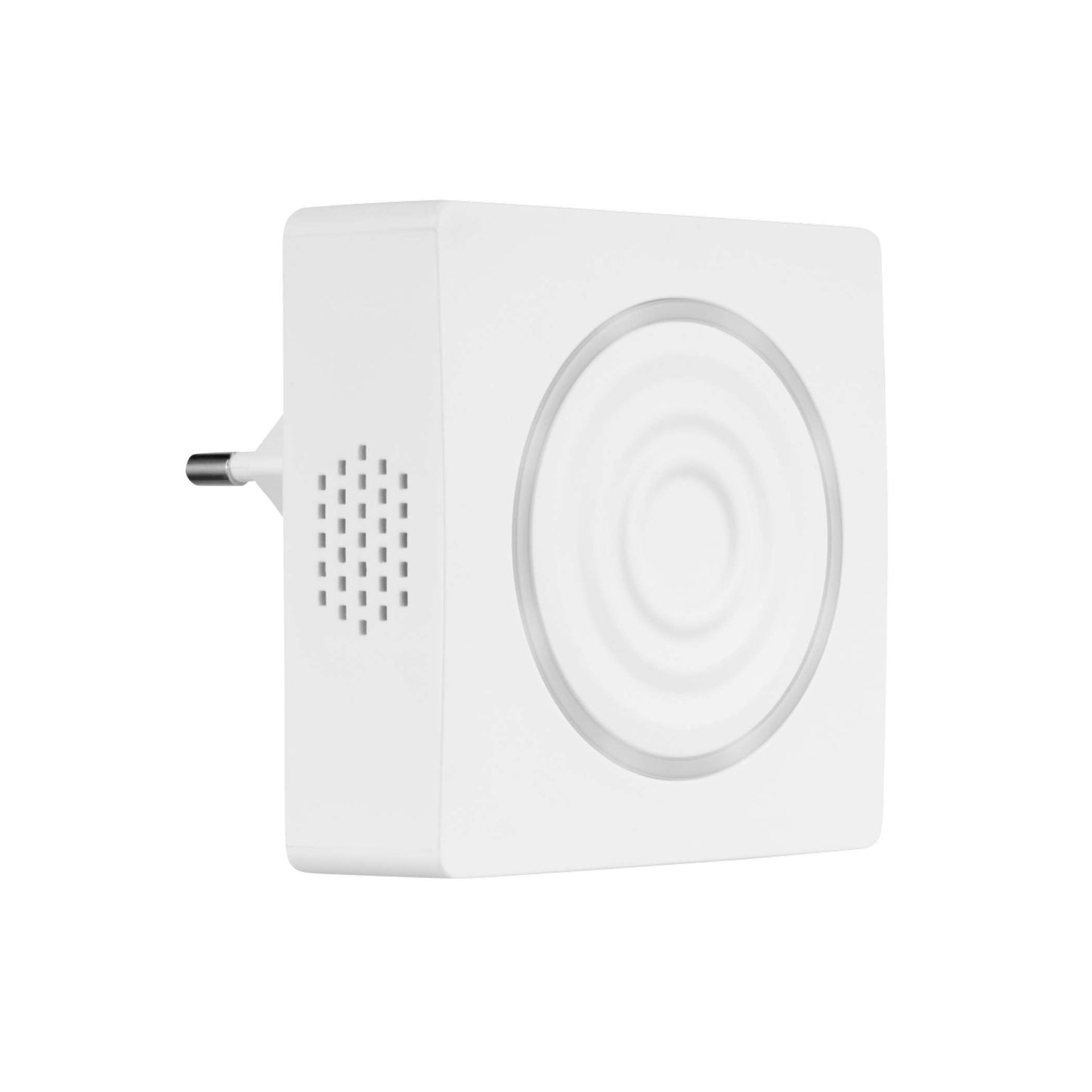 SET Link2Home WiFi-Videotürsprechanlage + Zusatz-Gong weiß-blau