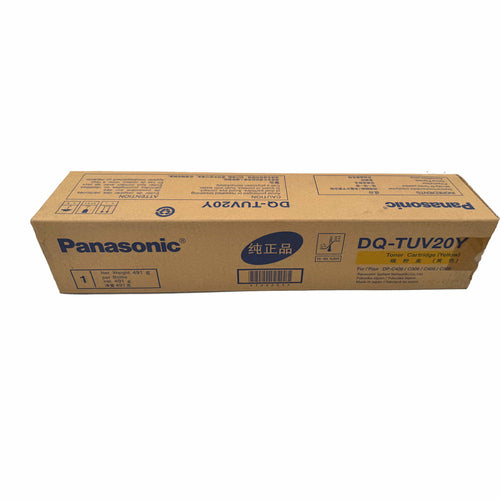 Original Toner Panasonic DQ-TUV20Y Farbe: Yellow ca. 20.000 Seiten für WORKiO DP-C305 I C306 I C405 I C406
