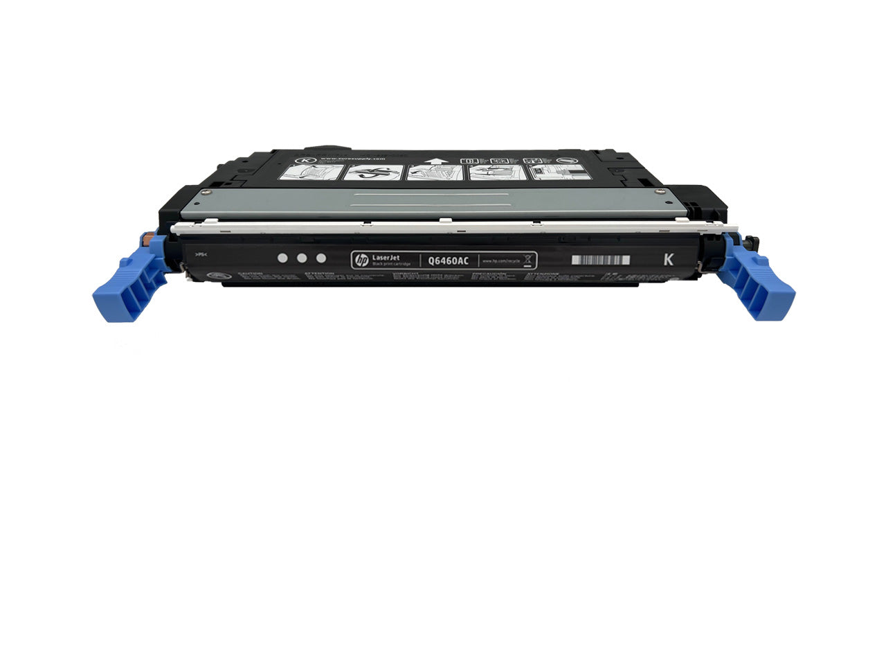 HP Original Toner 644A (Q6460A) Farbe: Schwarz ca. 12.000 Seiten für Color LaserJet 4730 Serie wb