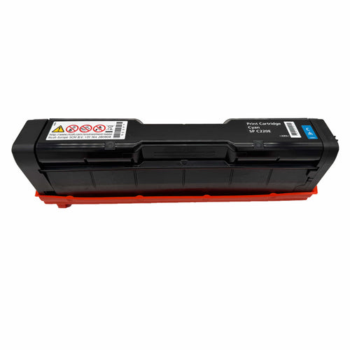 Original Ricoh Toner SPC220E (406097) (406053) (407645) Farbe: Cyan ca. 2.000 Seiten für Ricoh Aficio SP C 220 | C 221 | C 222 | C 240 Serie