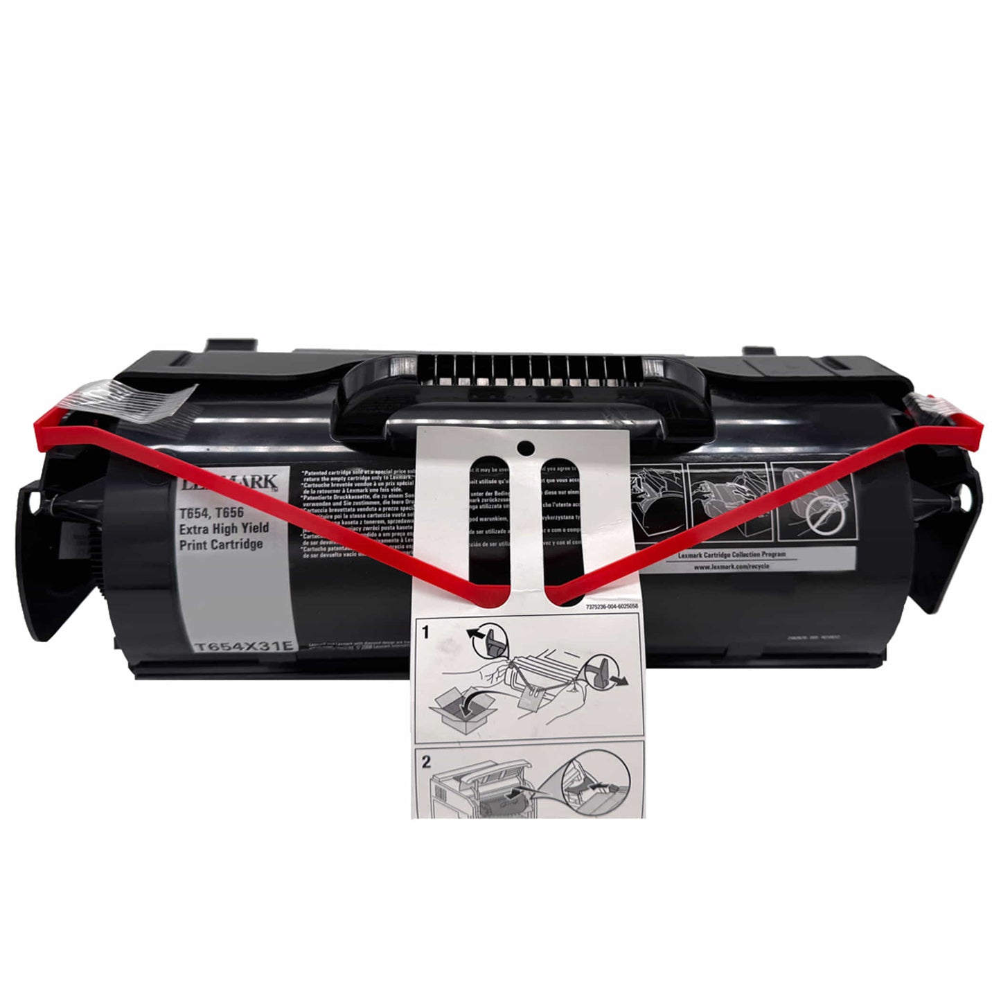 Original Toner Lexmark T654X31E / T 650 Farbe: Black wb