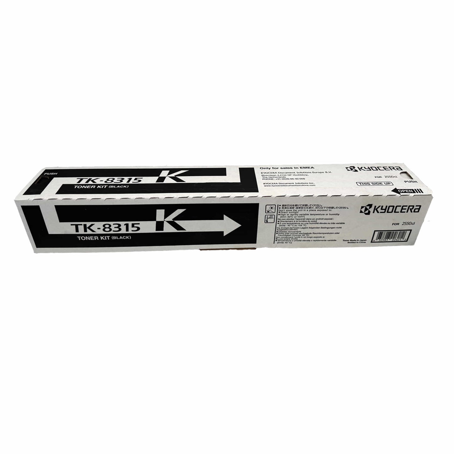 Original KYOCERA TK-8315K (1T02MV0NL0) Farbe: Schwarz ca. 12.000 Seiten für TASKAlfa 2550 ci