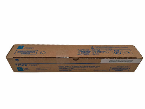 Original Konica Minolta Toner TN-324C (A8DA450) Farbe: Cyan ca. 26.000 Seiten für Konica Minolta Bizhub C258 | C308 | C368