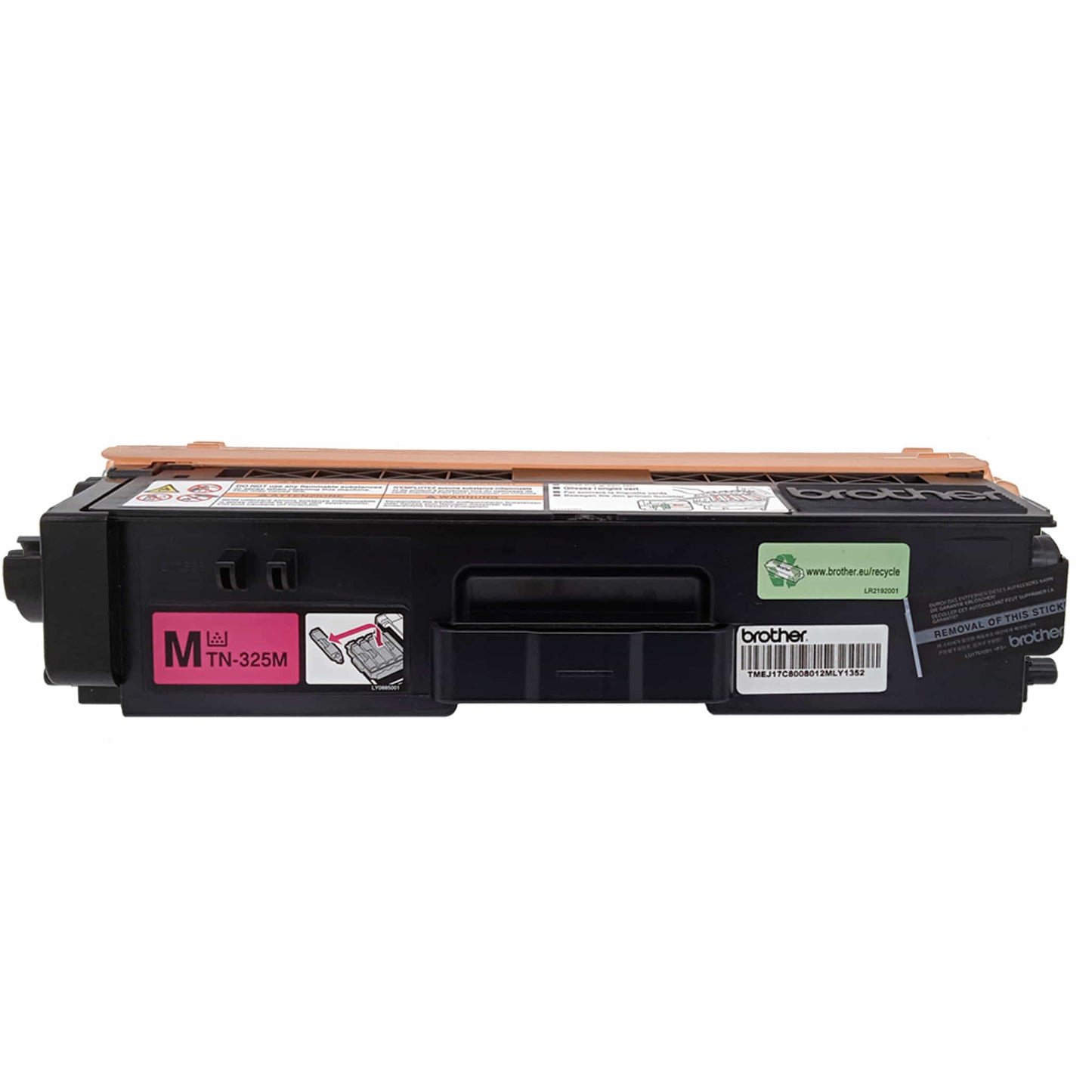Original Toner Brother TN-325M Farbe: Magenta ca. 3.500 Seiten für HL-4140CN | HL-4150CDN | HL-4570CDW usw.