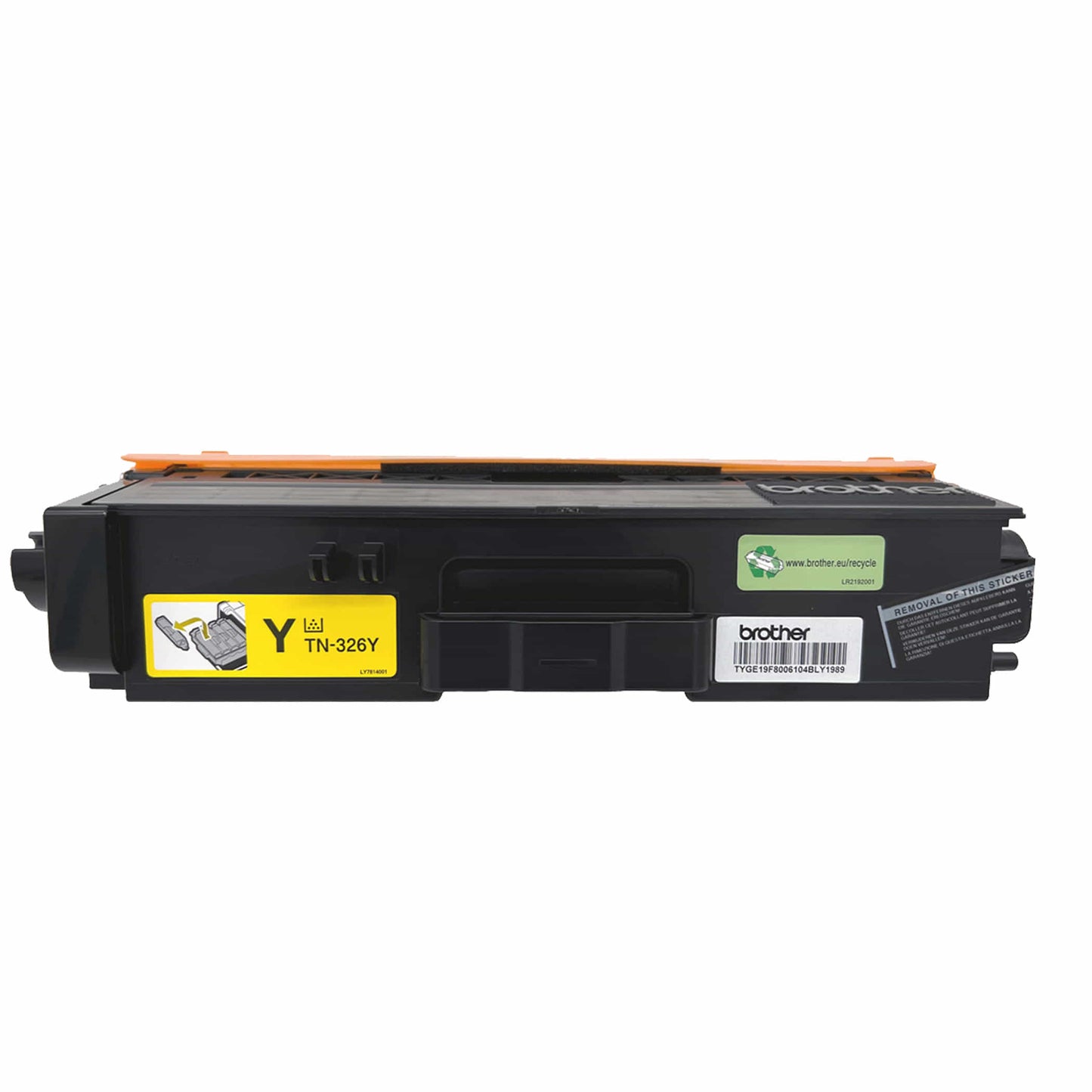 Original Toner Brother TN-326Y Farbe: Yellow ca. 3.500 Seiten für HL-L8250 | MFC L 8650 usw.