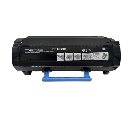 Original Konica Minolta Toner TNP-34 (A63T01H) Farbe: Schwarz ca. 20.000 Seiten für Konica Minolta Bizhub 4700 P