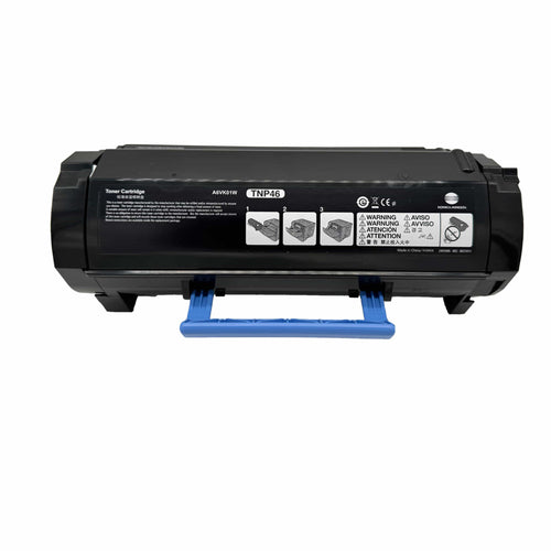 Original Konica Minolta Toner TNP-46 (A6VK01W) Farbe: Schwarz ca. 20.000 Seiten für: Konica Minolta bizhub 4050 und 4750