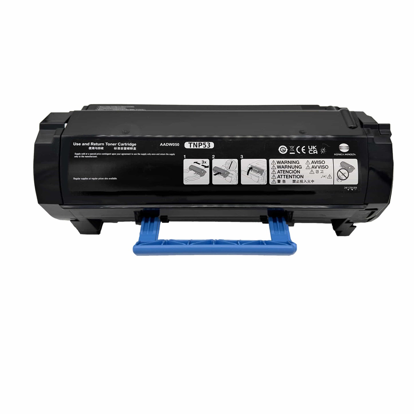 Original Konica Minolta Toner TNP-53 (AADW050) Farbe: Schwarz ca. 25.000 Seiten für: Konica Minolta bizhub 4702 P