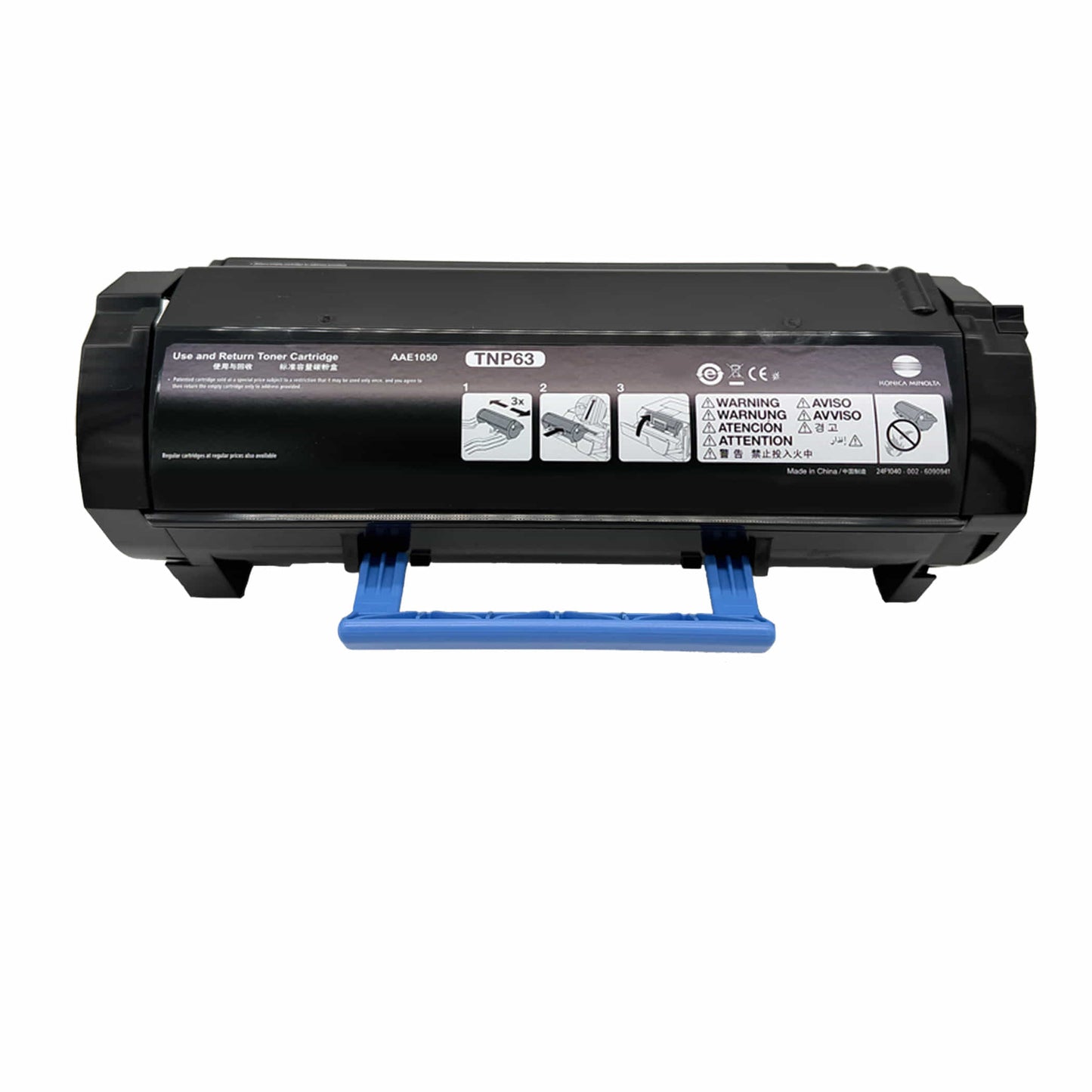 Original Konica Minolta TNP-63 (AAE1050 ) Farbe: Schwarz ca. 25.000 Seiten für: Konica Minolta bizhub 4052 und 4752