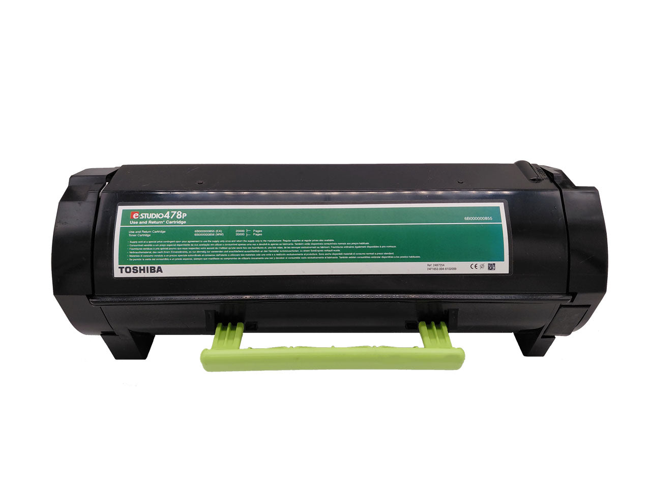 Original Toner Toshiba T-478P-R(6B000000855) Farbe: Schwarz ca. 20.000 Seiten für e-STUDIO 478P wb