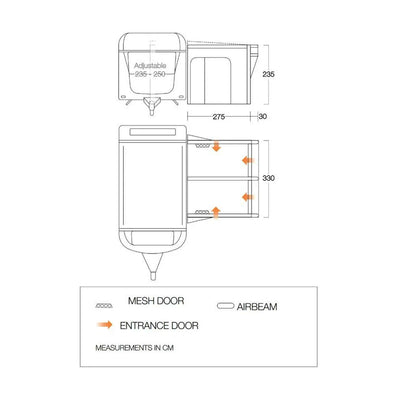 Vango Riviera Air 330 Elements ProShield