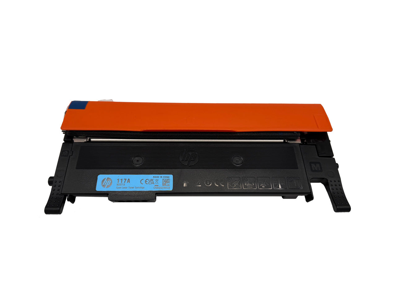 Original Toner HP 117A (W2071A) Cyan für ca 700 Seiten für HP Color Laser MFP 178 nwg und MFP 179 fng wb