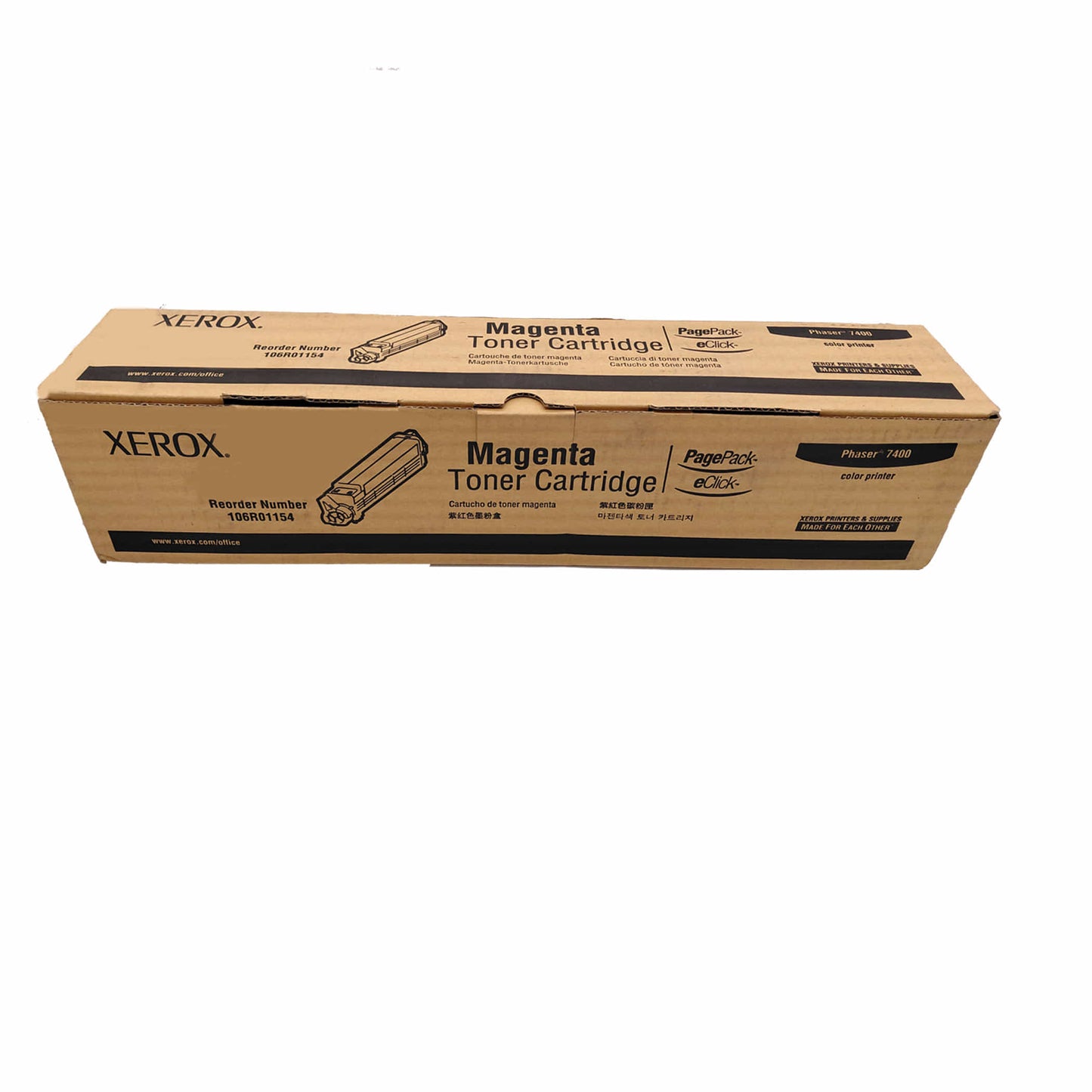 Original Xerox 006R01154 Toner Farbe: Magenta ca.18.000 Seiten für Xerox Phaser 7400 I 7400DN und 7400 DT usw.