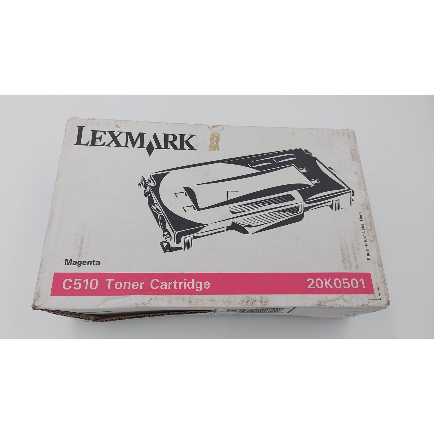 Original Toner Lexmark 20K0501, Magenta, ca. 3.000 Seiten, beschädigte Verpackung