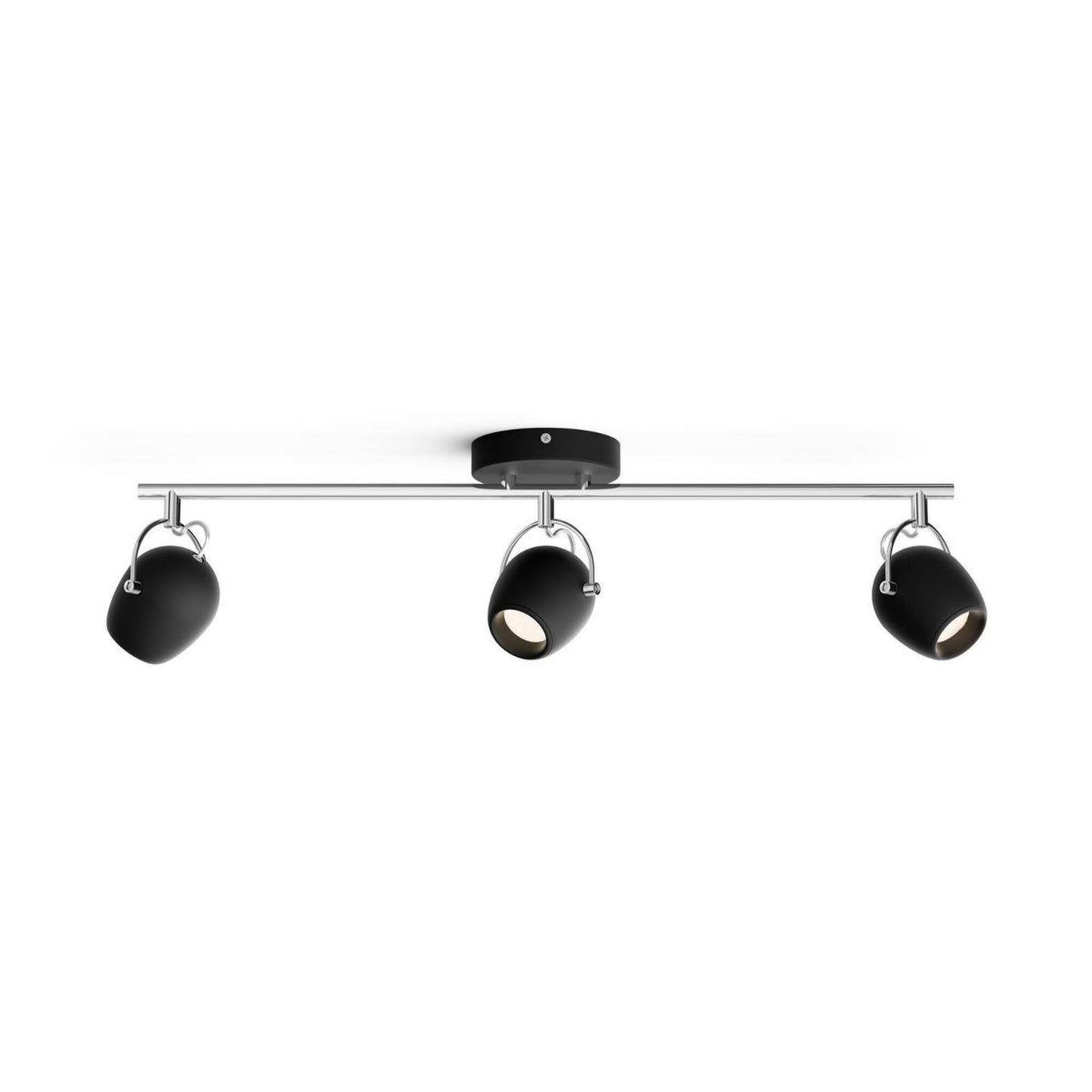 Philips LED-Deckenleuchte Rivano mit Drei Spots 3x4.3W