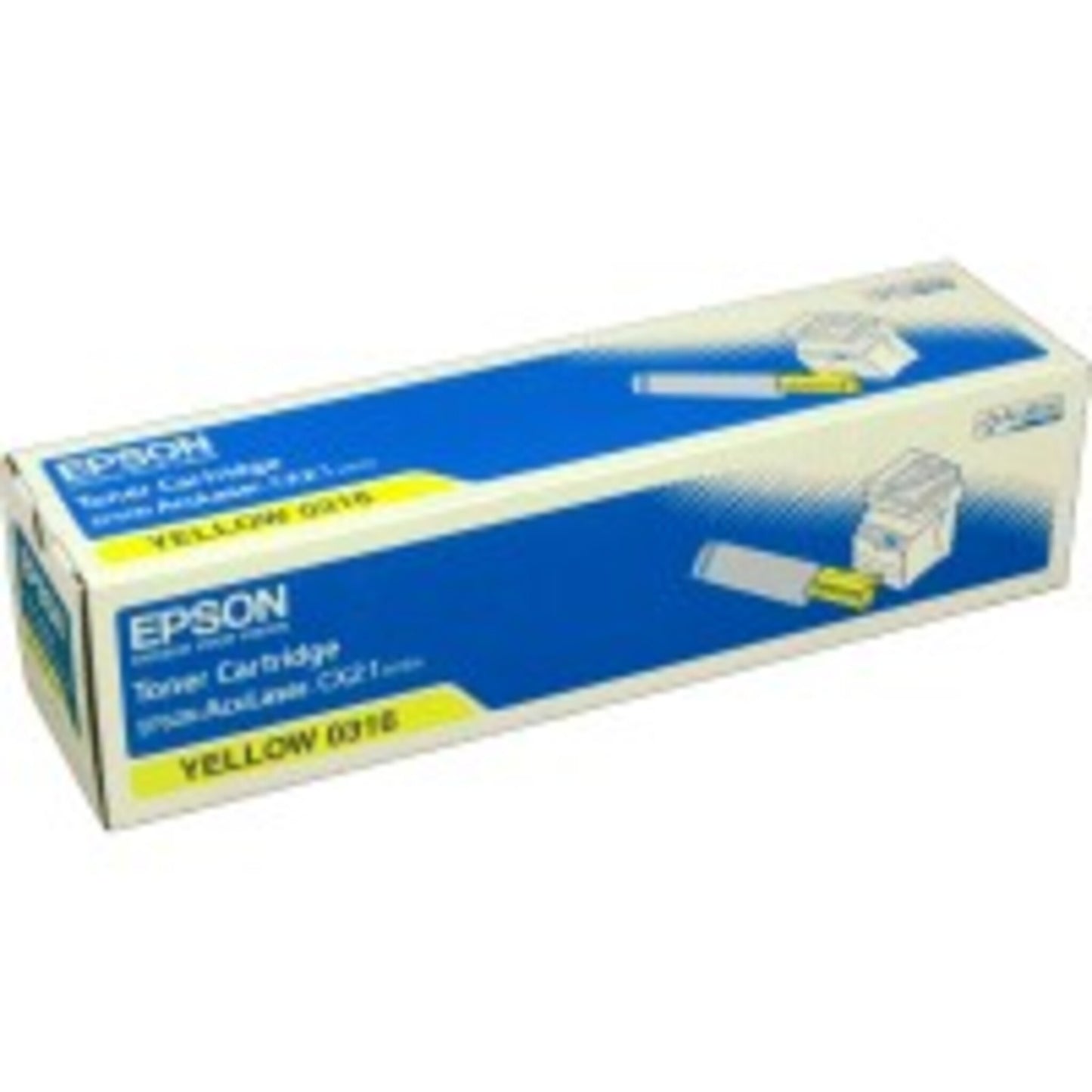 Original Toner Epson C13S050316, 0316, Gelb, ca. 5.000 Seiten