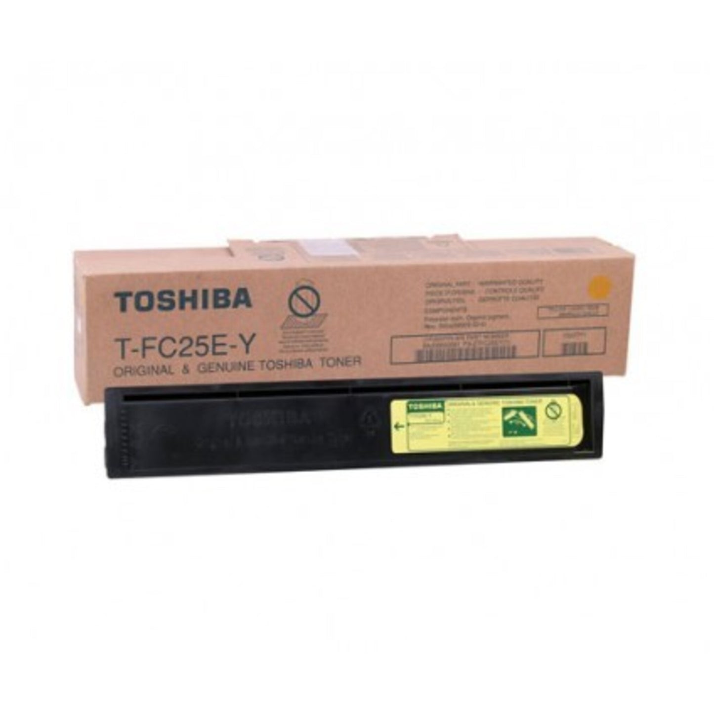 Original Toner Toshiba 6AJ00000081, T-FC25EY, Gelb, ca. 26.800 Seiten