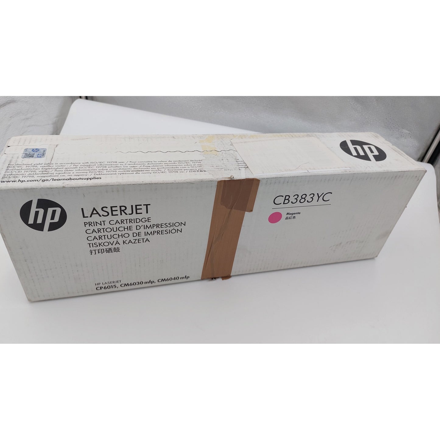 Colour LaserJet CB383YC contract toner magenta beschädigte Verpackung