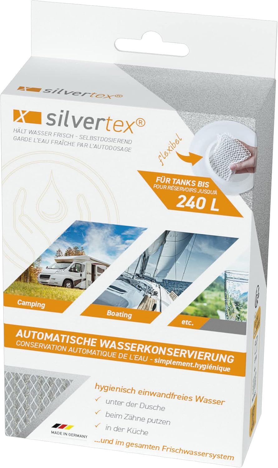 Silvertex®  Wasserkonservierung  für Tanks bis 240 Liter