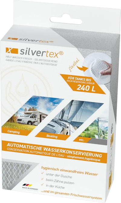 Silvertex®  Wasserkonservierung  für Tanks bis 240 Liter