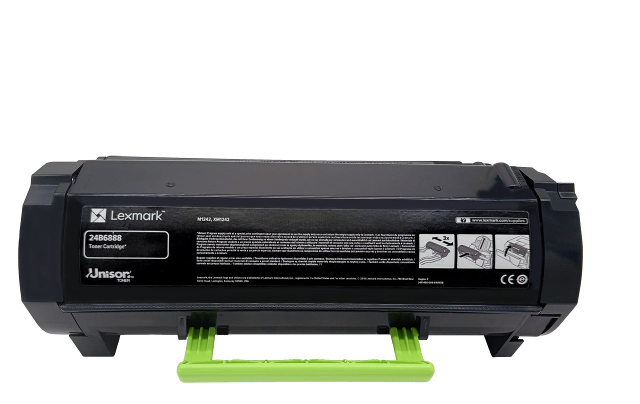 Lexmark 24B6888 Original Toner Schwarz 21.000 Seiten für Lexmark M1242 und XM1242 Serie