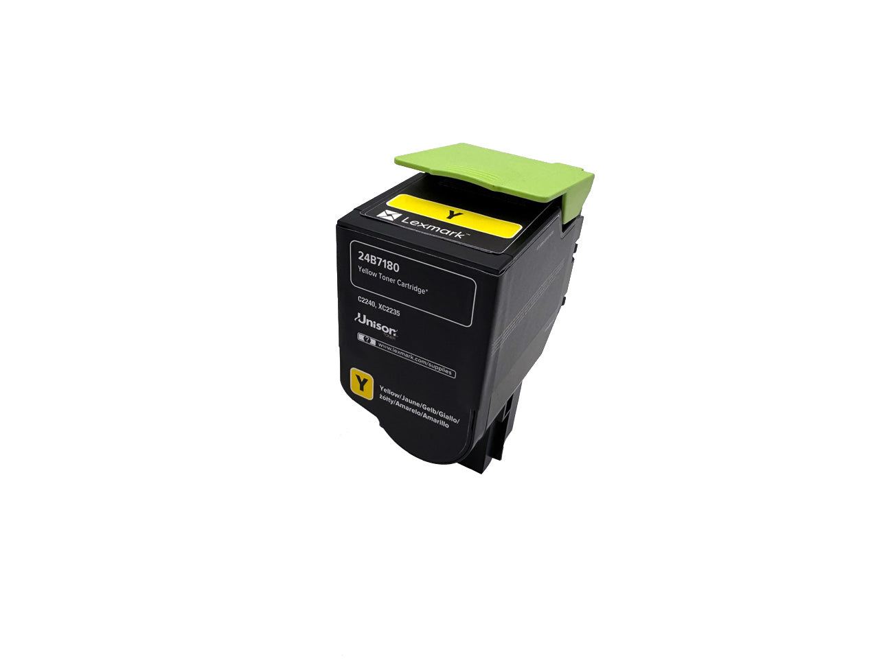 Original Toner Lexmark 24B7180 Farbe: Yellow ca. 6.000 Seiten für C 2240 | XC 2235 usw.wb