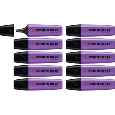 STABILO-BOSS Textmarker in der Farbe Lavendel