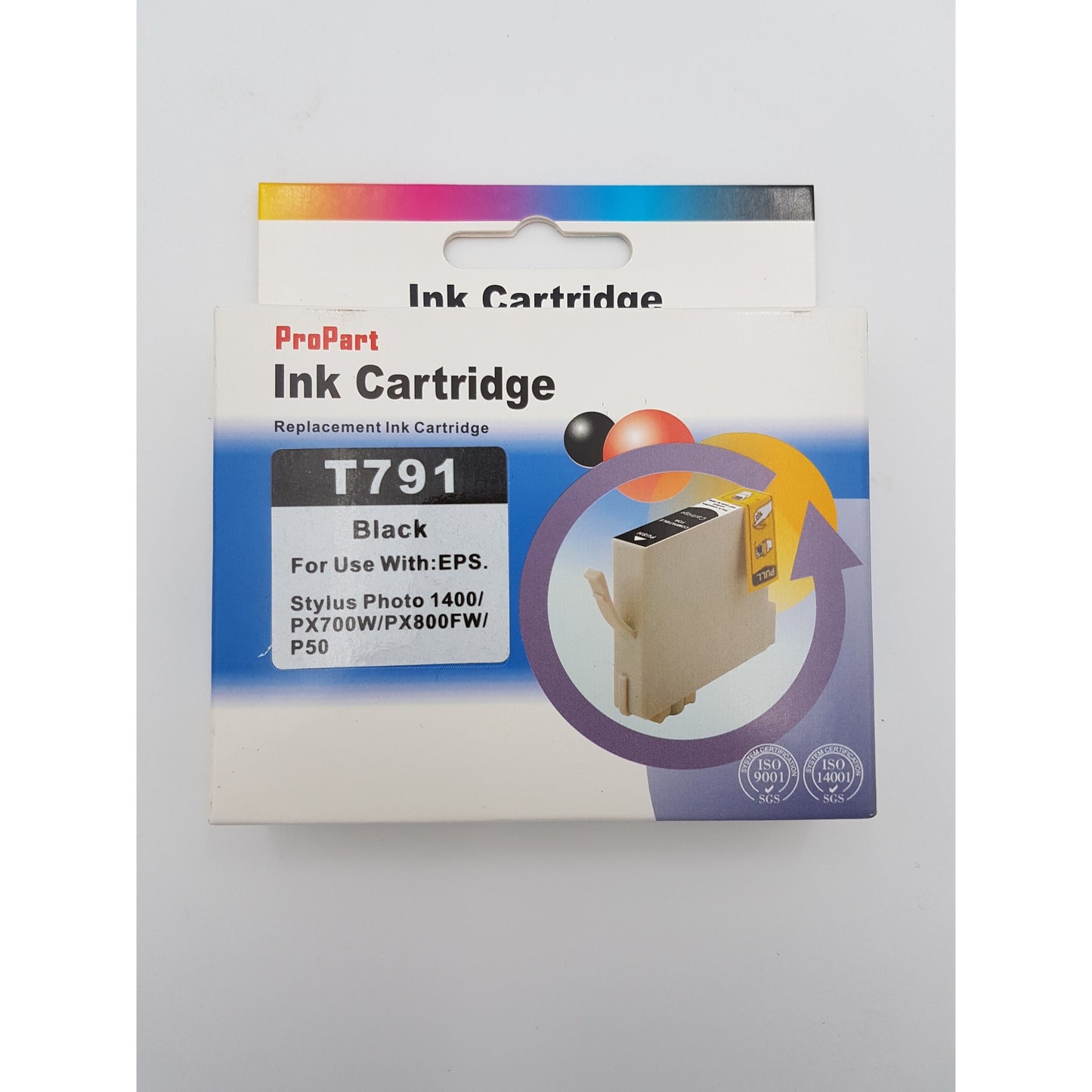 Kompatible Tinte zu Epson C13T07914010, T0791, Schwarz, ca. 470 Seiten