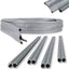 Driveaway Kit for 4mm & 6mm Rails 4m - Kederadapter-Set 4 meter