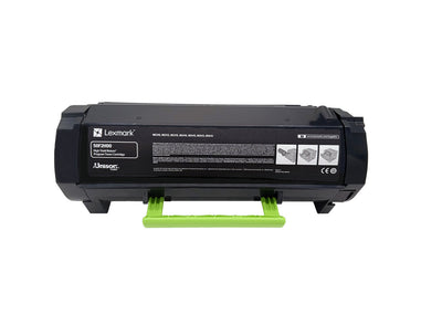 Original Lexmark Toner 50F2H00 = 50F2H0E 502H Farbe: Schwarz ca. 5.000 Seiten für Lexmark MS 310/410/510/610 Serie