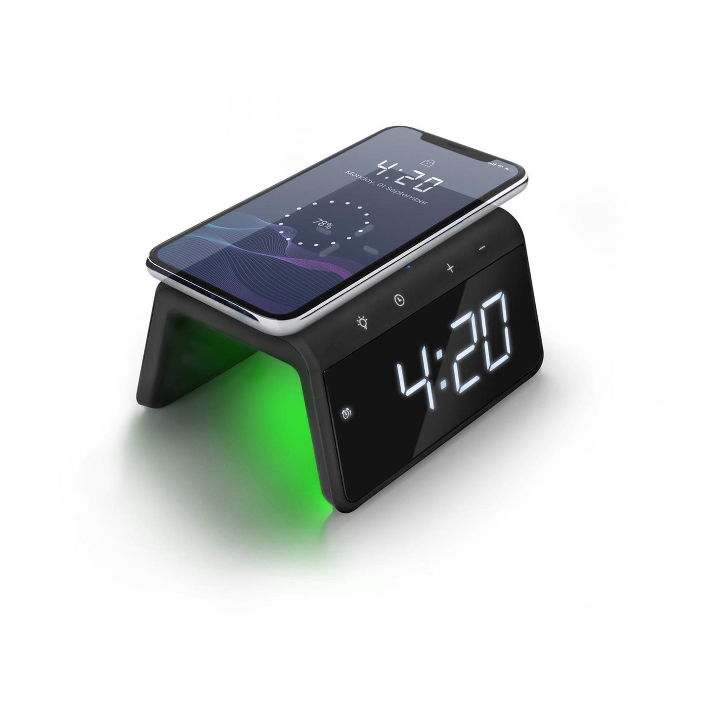 Caliber HCG019QI-B Digitaler Wecker